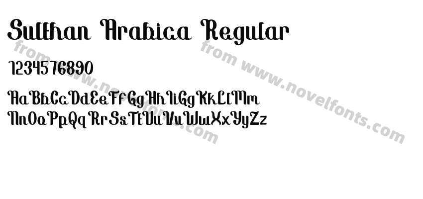 Sulthan Arabica RegularPreview
