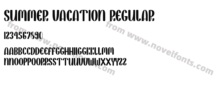 Summer Vacation RegularPreview