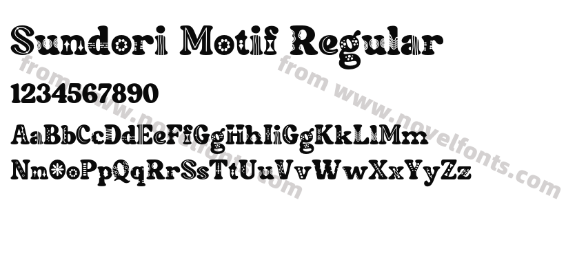 Sundori Motif RegularPreview