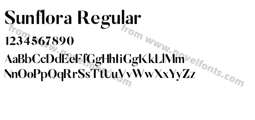 Sunflora RegularPreview