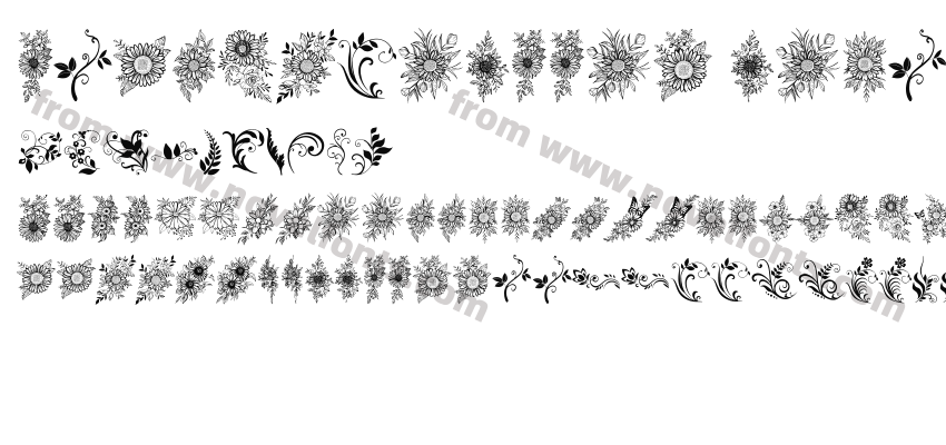 Sunflowersset RegularPreview