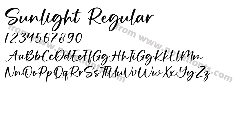 Sunlight RegularPreview