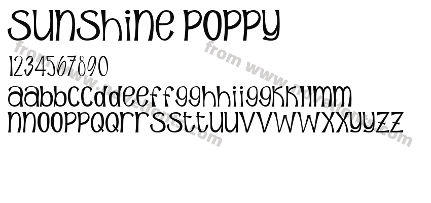 Sunshine PoppyPreview