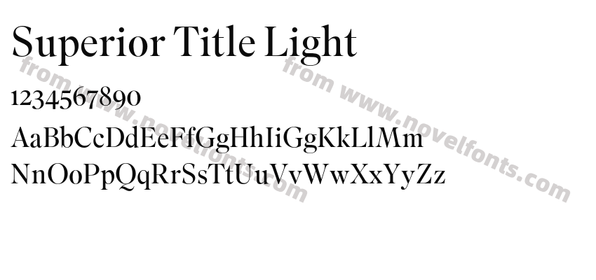 Superior Title LightPreview