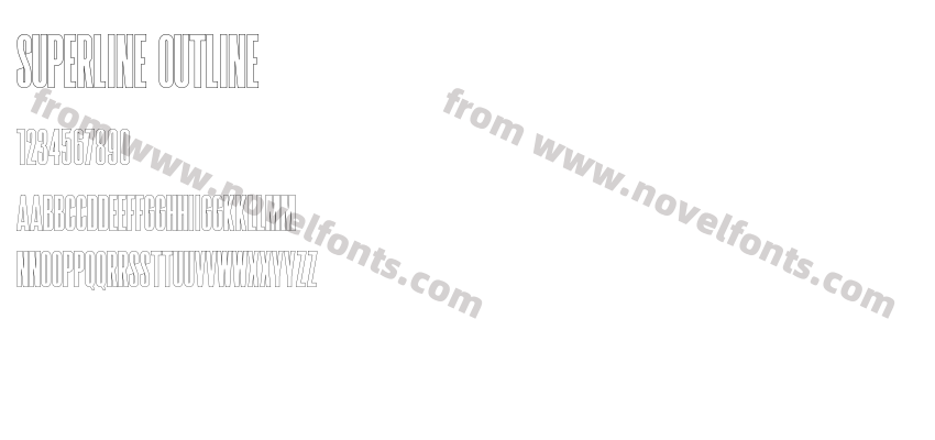 Superline OutlinePreview