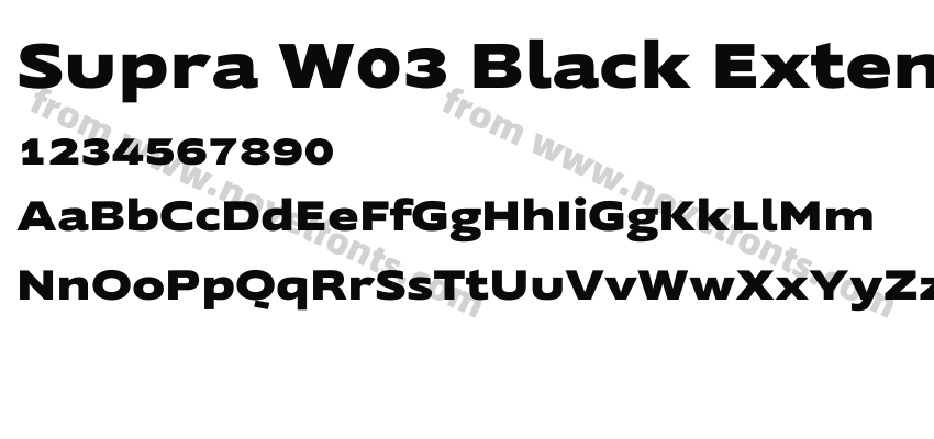 Supra W03 Black ExtendedPreview