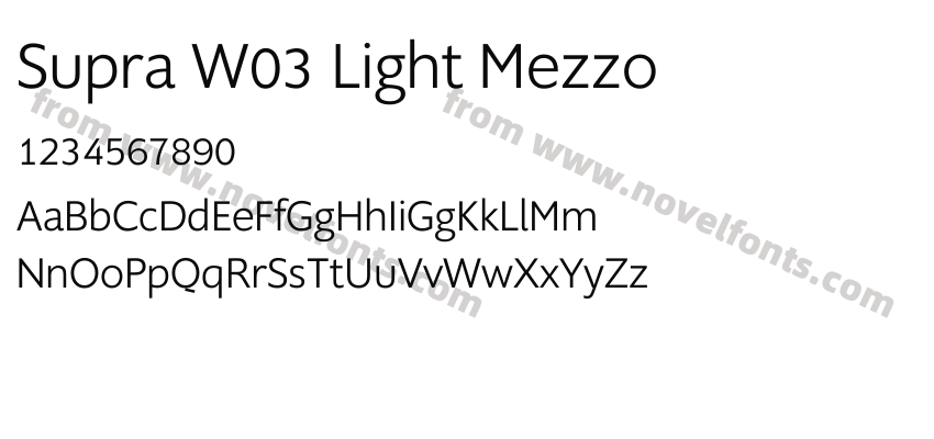 Supra W03 Light MezzoPreview