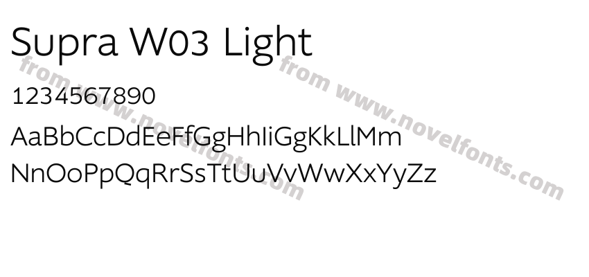 Supra W03 LightPreview