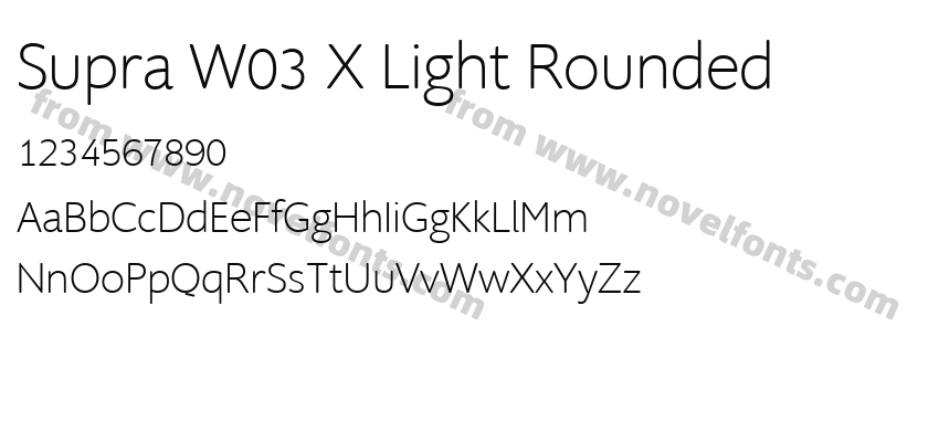 Supra W03 X Light RoundedPreview