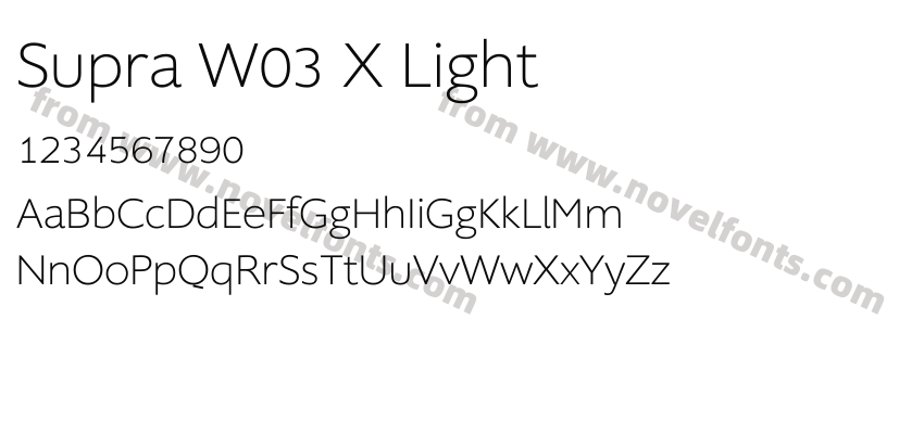 Supra W03 X LightPreview