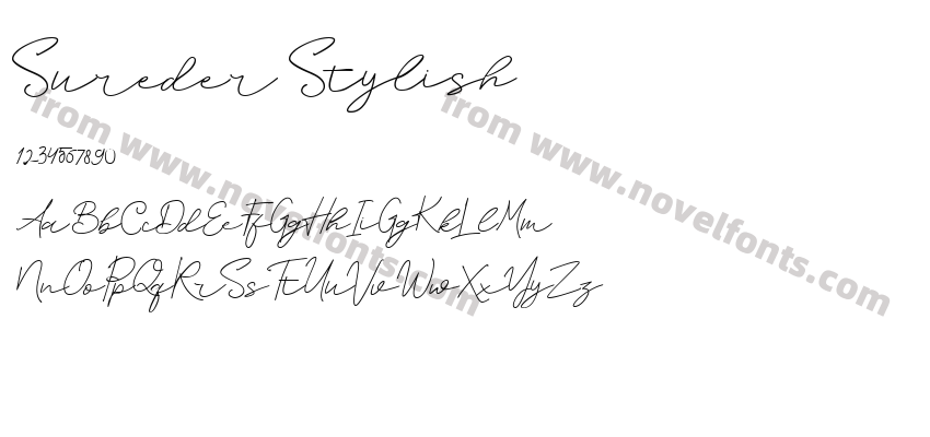 Sureder StylishPreview