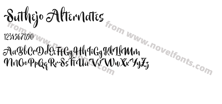 Suthejo AlternatesPreview