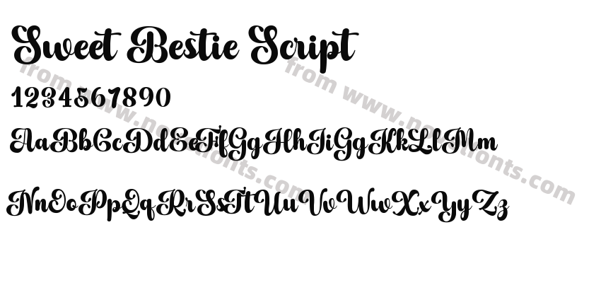 Sweet Bestie ScriptPreview