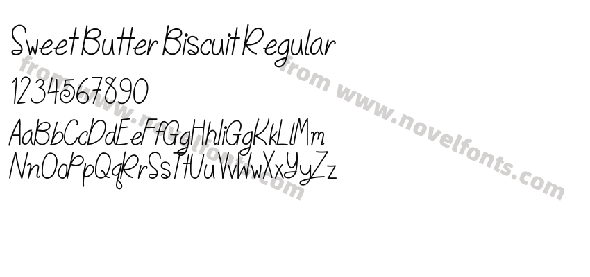 Sweet Butter Biscuit RegularPreview