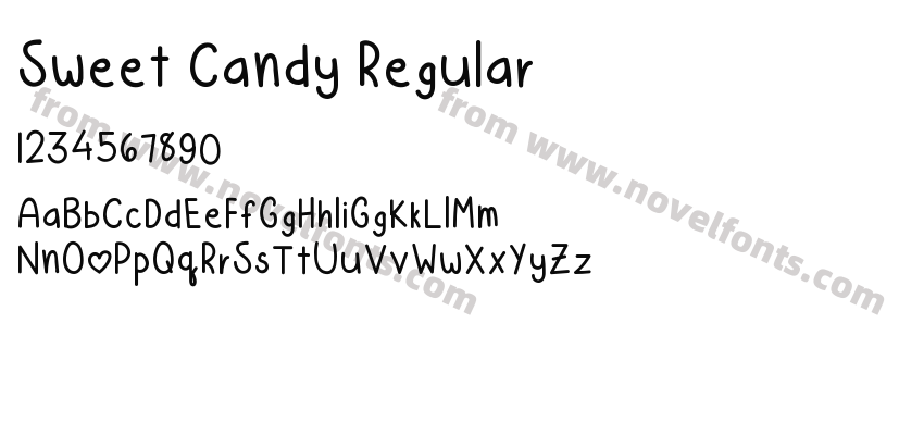 Sweet Candy RegularPreview