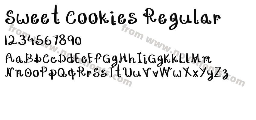 Sweet Cookies RegularPreview