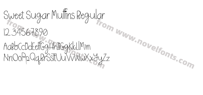 Sweet Sugar Muffins RegularPreview