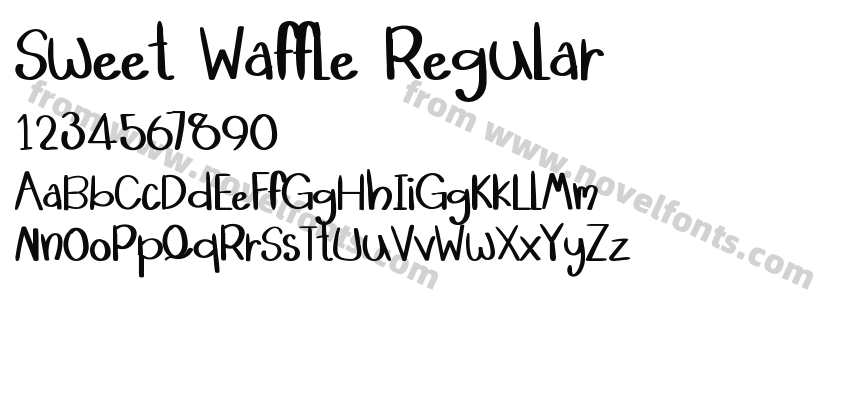 Sweet Waffle RegularPreview