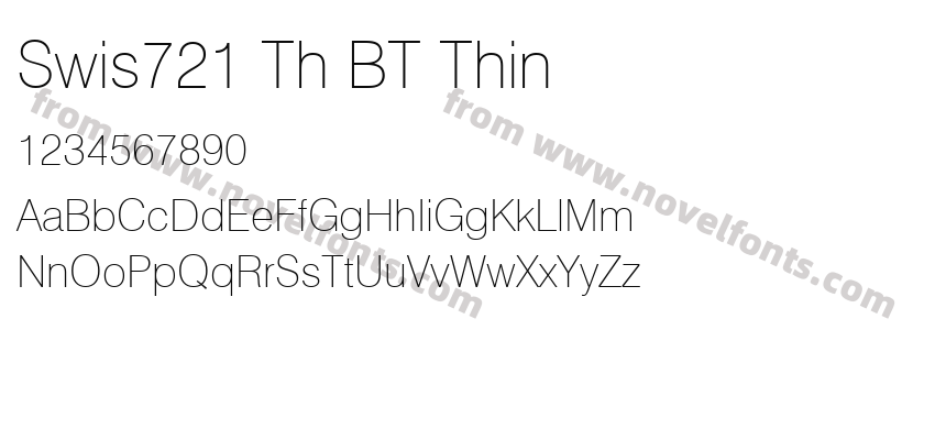 Swis721 Th BT ThinPreview