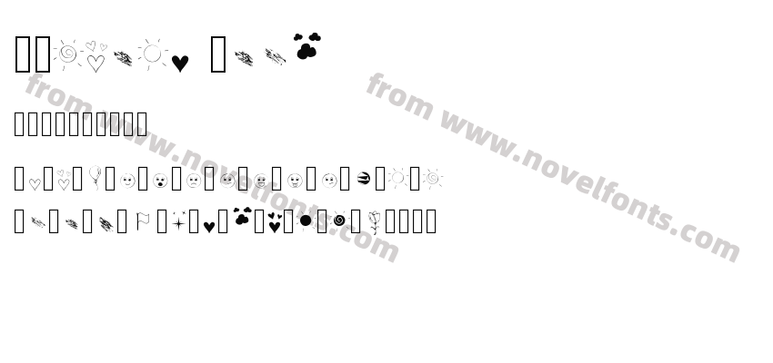 Symbols FontPreview