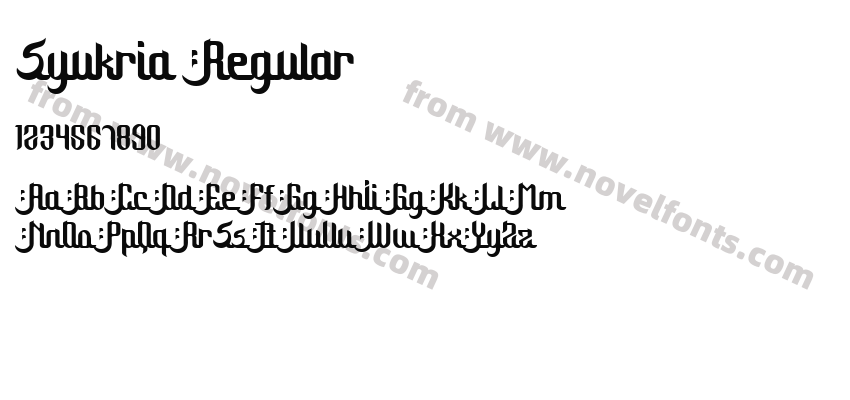 Syukria RegularPreview