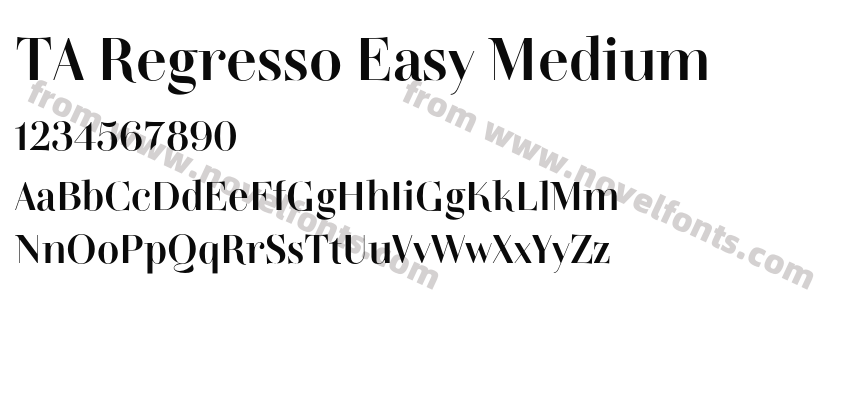 TA Regresso Easy MediumPreview