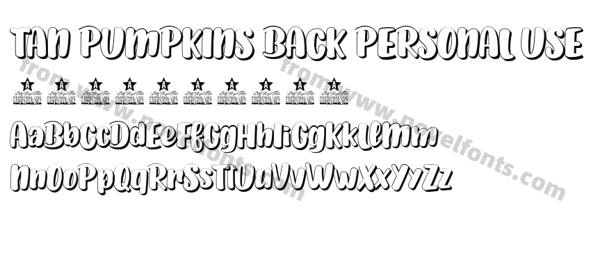 TAN PUMPKINS BACK PERSONAL USEPreview