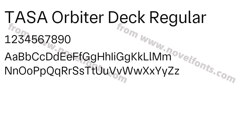 TASA Orbiter Deck RegularPreview
