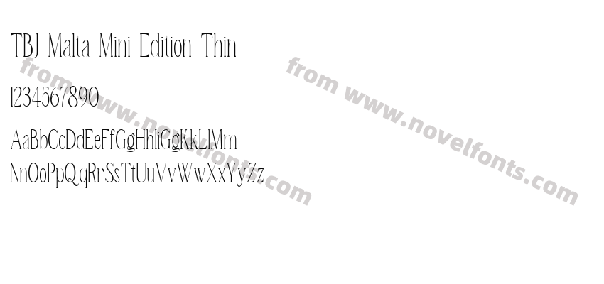 TBJ Malta Mini Edition ThinPreview