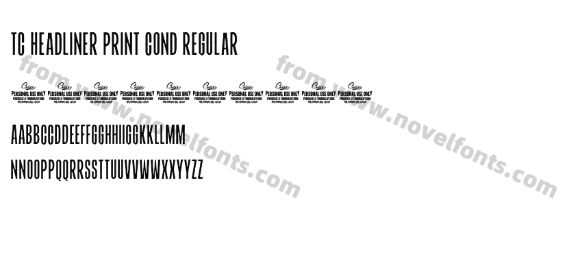 TC Headliner Print Cond RegularPreview