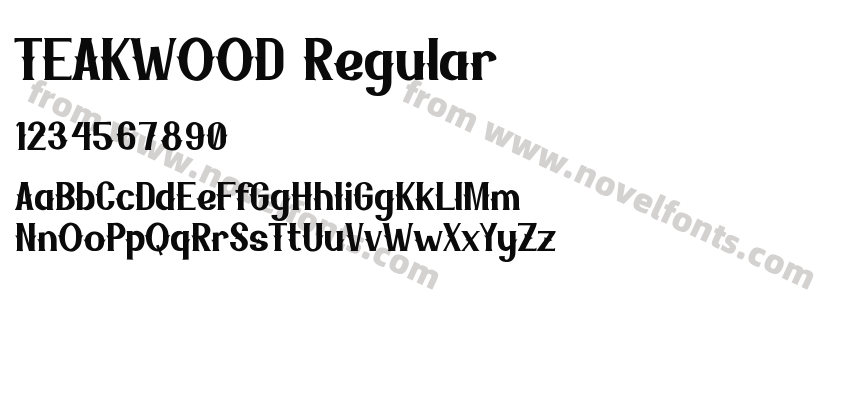 TEAKWOOD RegularPreview