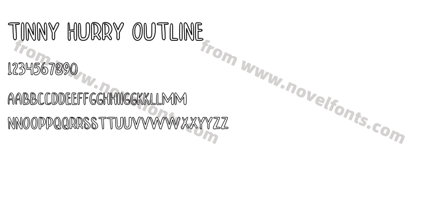 TINNY HURRY OUTLINEPreview