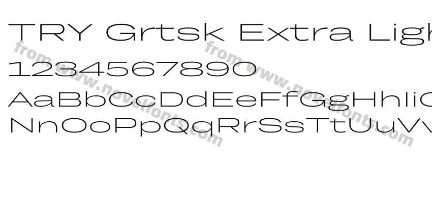 TRY Grtsk Extra Light MegaPreview
