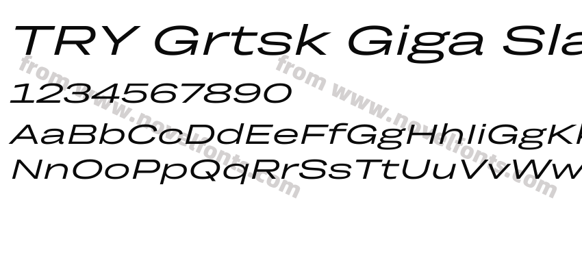 TRY Grtsk Giga SlantPreview