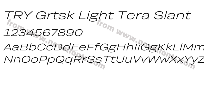 TRY Grtsk Light Tera SlantPreview