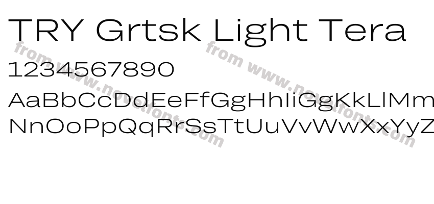 TRY Grtsk Light TeraPreview