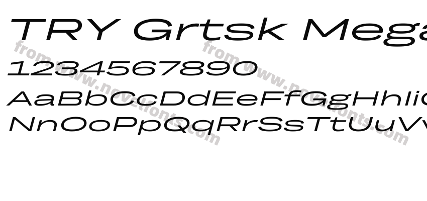 TRY Grtsk Mega SlantPreview