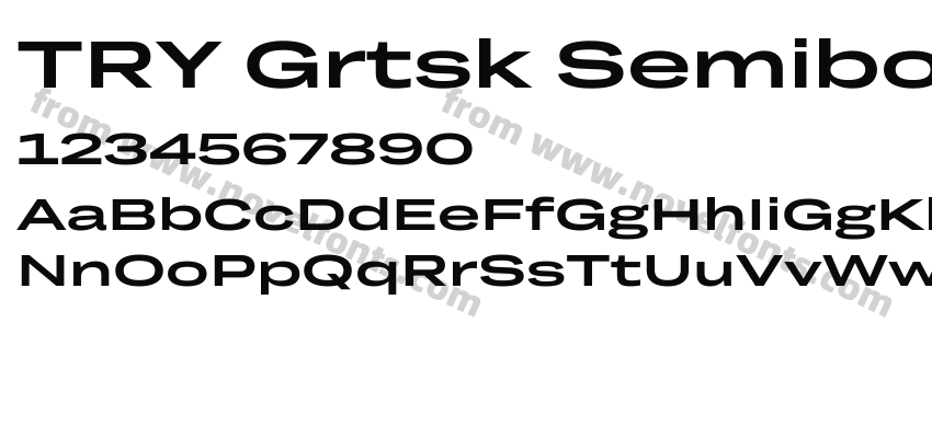 TRY Grtsk Semibold GigaPreview