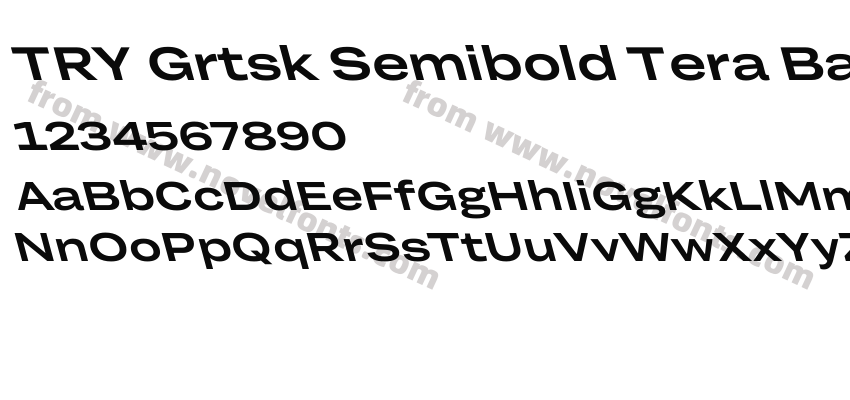 TRY Grtsk Semibold Tera BackslantPreview
