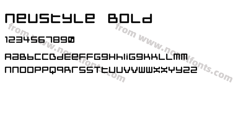 Neustyle BoldPreview