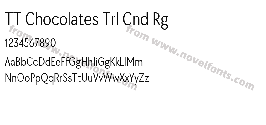 TT Chocolates Trl Cnd RgPreview