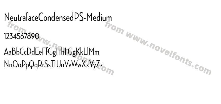 NeutrafaceCondensedPS-MediumPreview