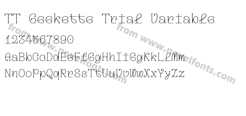 TT Geekette Trial VariablePreview