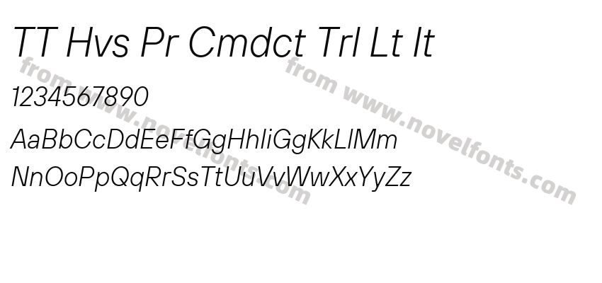 TT Hvs Pr Cmdct Trl Lt ItPreview