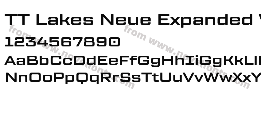 TT Lakes Neue Expanded W05 BoldPreview
