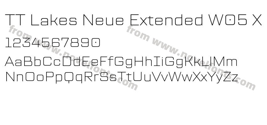TT Lakes Neue Extended W05 X LtPreview
