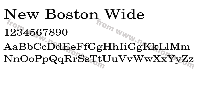 New Boston WidePreview