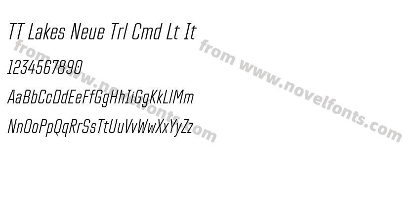 TT Lakes Neue Trl Cmd Lt ItPreview