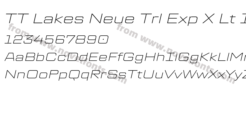 TT Lakes Neue Trl Exp X Lt ItPreview