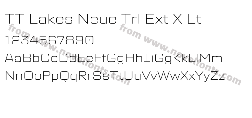 TT Lakes Neue Trl Ext X LtPreview